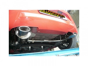 ragazzon sportuitlaat ford ka onderzijde